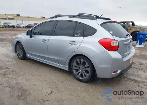 2014 Subaru Impreza 2.0I Sport Limited из США, поврежденный, VIN JF1GPAS66E8301839